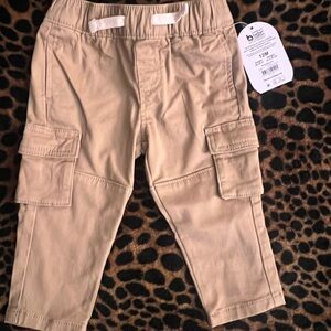 Burt's Bees Baby Tan Cargo Pants